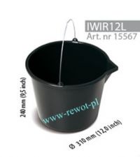 WIADRO BUCKET CZARNY - 12 L